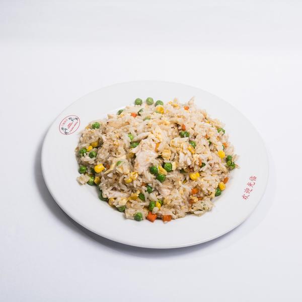 Restovaná rýže s kuřecím masem